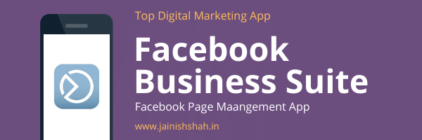 Facebook business suite is one of the top digital marketing app