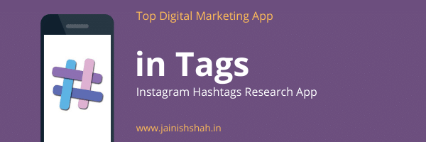 in Tags is an Instagram hashtags research app